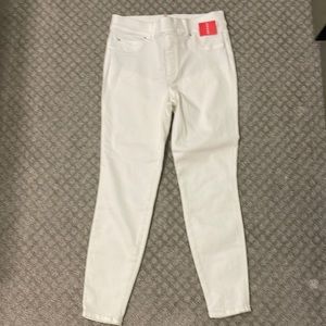 NWT White Spanx skinny Jean